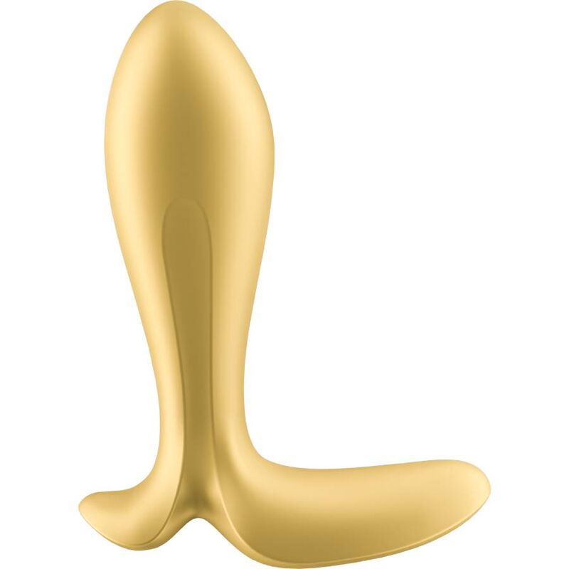 Imagen que nos facilita SATISFYER PLUGS de su producto erótico SATISFYER - INTENSITY PLUG DORADO para nuestra categoría "JUGUETES BIENESTAR |Anal|Plugs Anales".