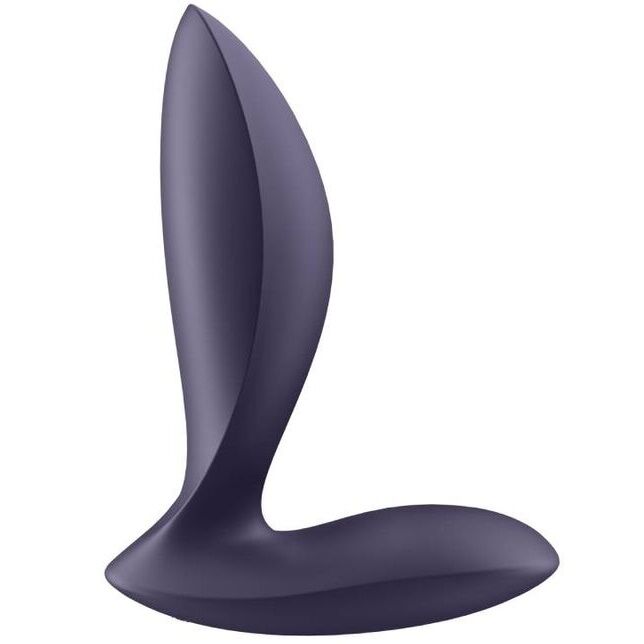 Imagen que nos facilita SATISFYER PLUGS de su producto erótico SATISFYER - POWER PLUG MORADO para nuestra categoría "JUGUETES BIENESTAR |Anal|Plugs Anales".