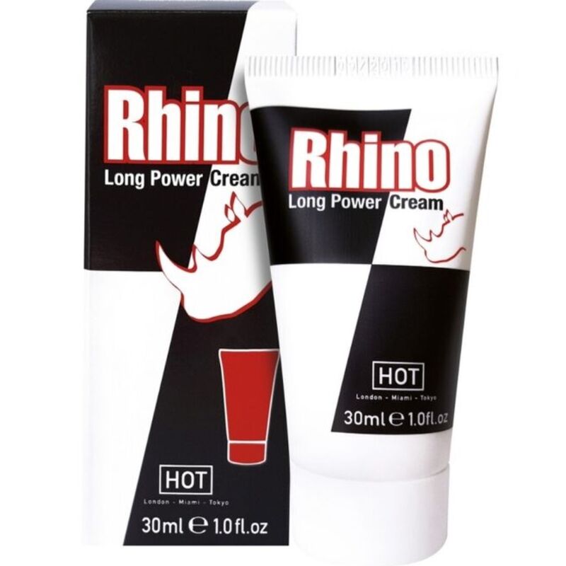 Imagen que nos facilita HOT de su producto erótico HOT - RHINO CREMA RETARDANTE 30ML para nuestra categoría "DROGUERÍA |Estimulantes para Ellos|Retardantes".