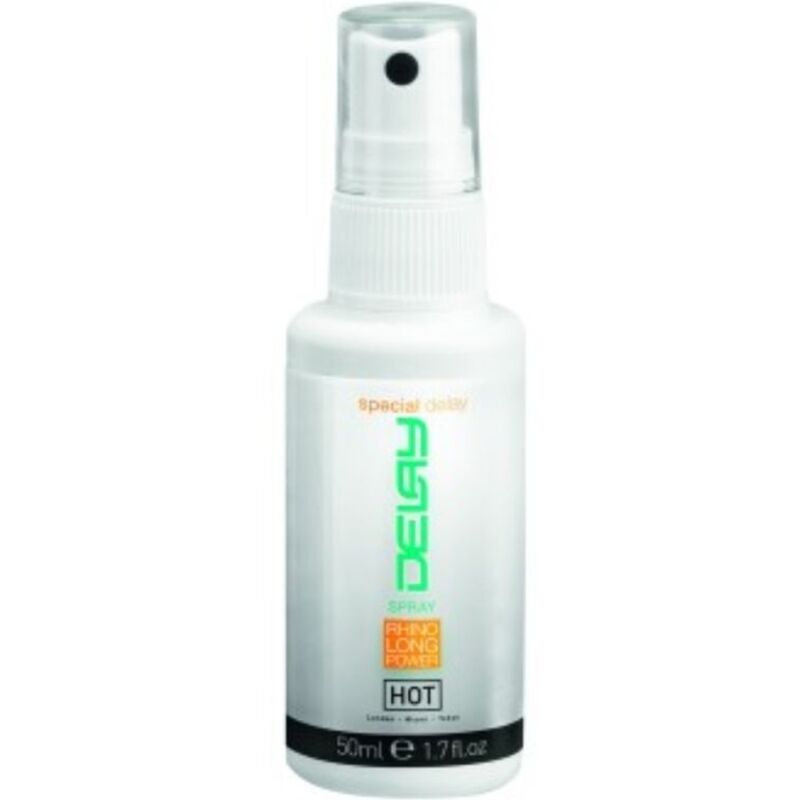 Imagen que nos facilita HOT de su producto erótico HOT - DELAY SPRAY RETARDANTE 50 ML para nuestra categoría "DROGUERÍA |Estimulantes para Ellos|Retardantes".