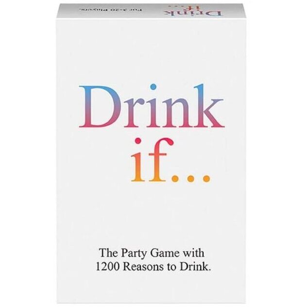 Imagen que nos facilita KHEPER GAMES de su producto erótico KHEPER GAMES - DRINK IF /EN para nuestra categoría "JUEGOS |Juegos de cartas".