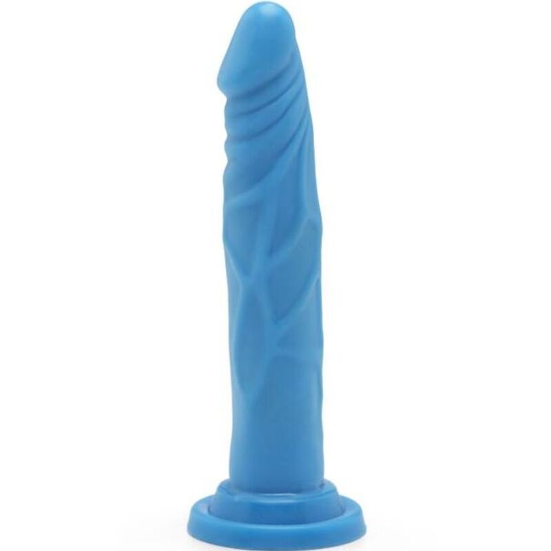 Imagen que nos facilita GET REAL de su producto erótico GET REAL - HAPPY DICKS DONG 19 CM AZUL para nuestra categoría "JUGUETES BIENESTAR |Dildos sin Vibración|Penes realisticos".