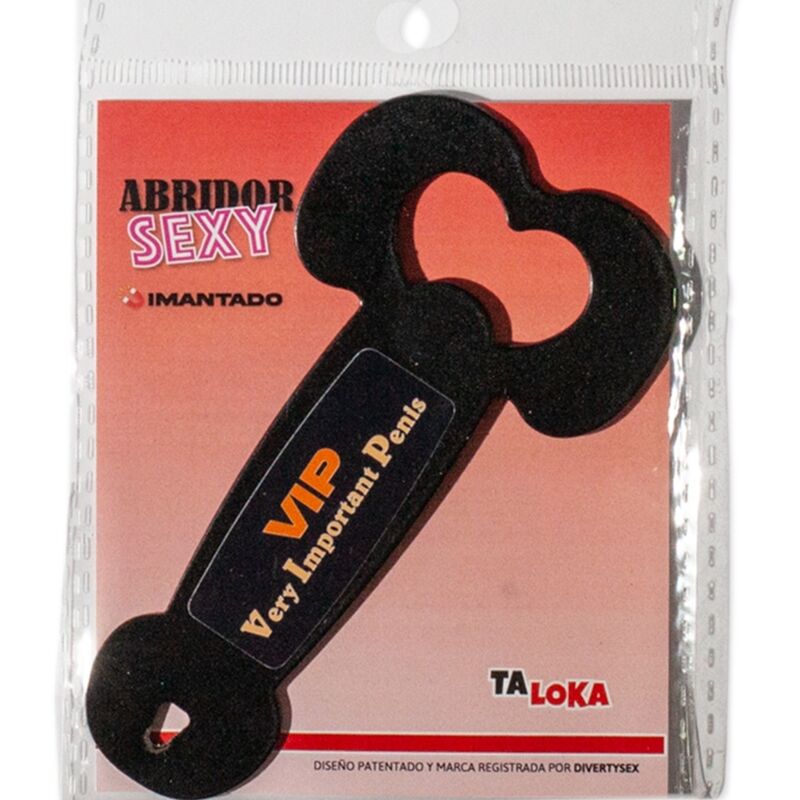 Imagen que nos facilita TALOKA de su producto erótico TALOKA - ABRIDOR METAL PITO VIP VERY IMPORTANT PENIS para nuestra categoría "ARTÍCULOS VARIOS|Articulos divertidos|Complementos".