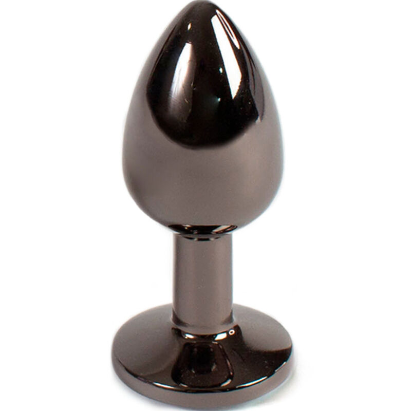 Imagen que nos facilita SECRETPLAY TOYS de su producto erótico SECRETPLAY - GUNMETAL BUTT PLUG TALLA S 7 CM para nuestra categoría "JUGUETES BIENESTAR |Anal|Plugs Anales".