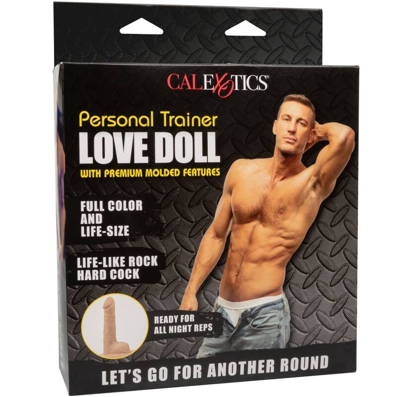 Imagen que nos facilita CALEXOTICS de su producto erótico CALEXOTICS - PERSONAL TRAINER LOVE DOLL para nuestra categoría "JUGUETES BIENESTAR |Muñec@s Hinchables".