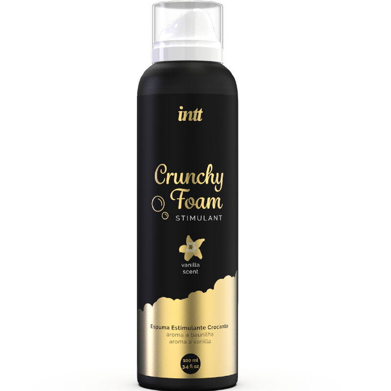 Imagen que nos facilita INTT MASSAGE & ORAL SEX de su producto erótico INTT MASSAGE & ORAL SEX - CRUNCHY ESPUMA ESTIMULANET CROCANTE VAINILLA para nuestra categoría "DROGUERÍA |Para Masajes|Aceites con Sabores".