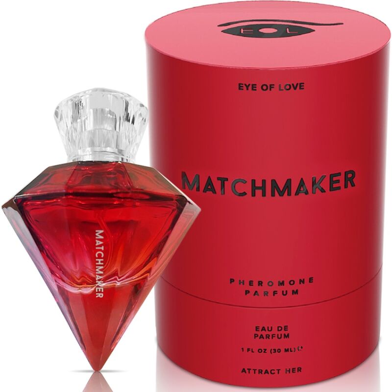 Imagen que nos facilita EYE OF LOVE de su producto erótico EYE OF LOVE - MATCHMAKER RED DIAMOND LGBTQ PERFUME FEROMONAS PARA ELLA 30 ML para nuestra categoría "DROGUERÍA |Perfumes".