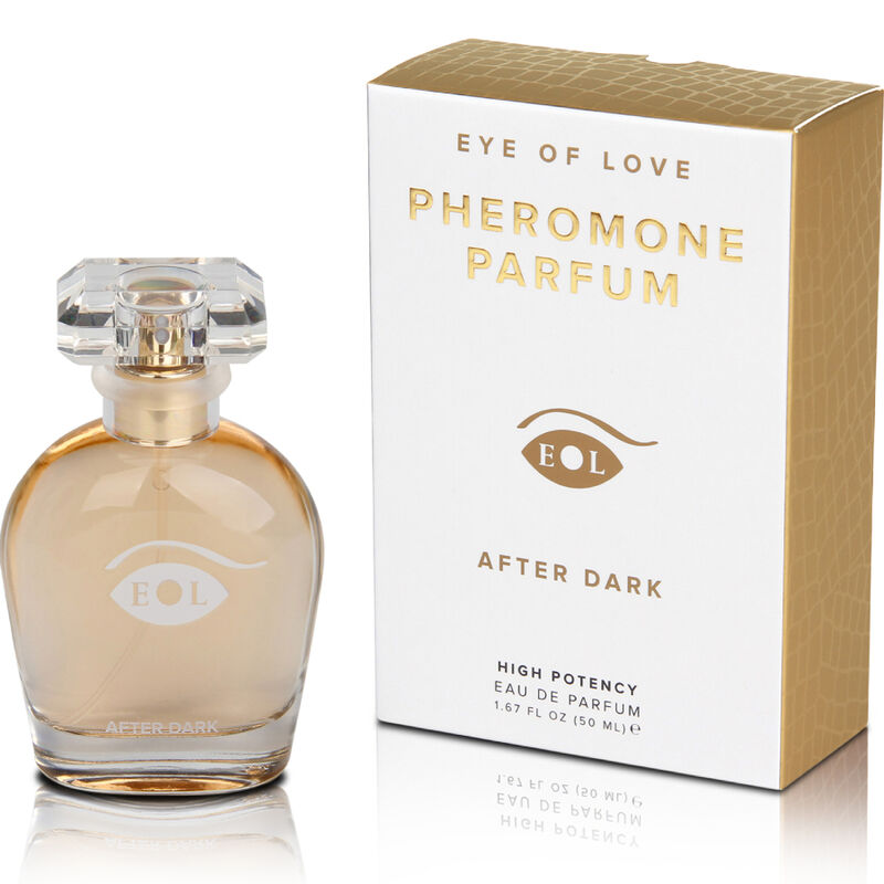 Imagen que nos facilita EYE OF LOVE de su producto erótico EYE OF LOVE - EOL PHR PERFUME FEROMONAS DELUXE 50 ML - AFTER DARK para nuestra categoría "DROGUERÍA |Perfumes".