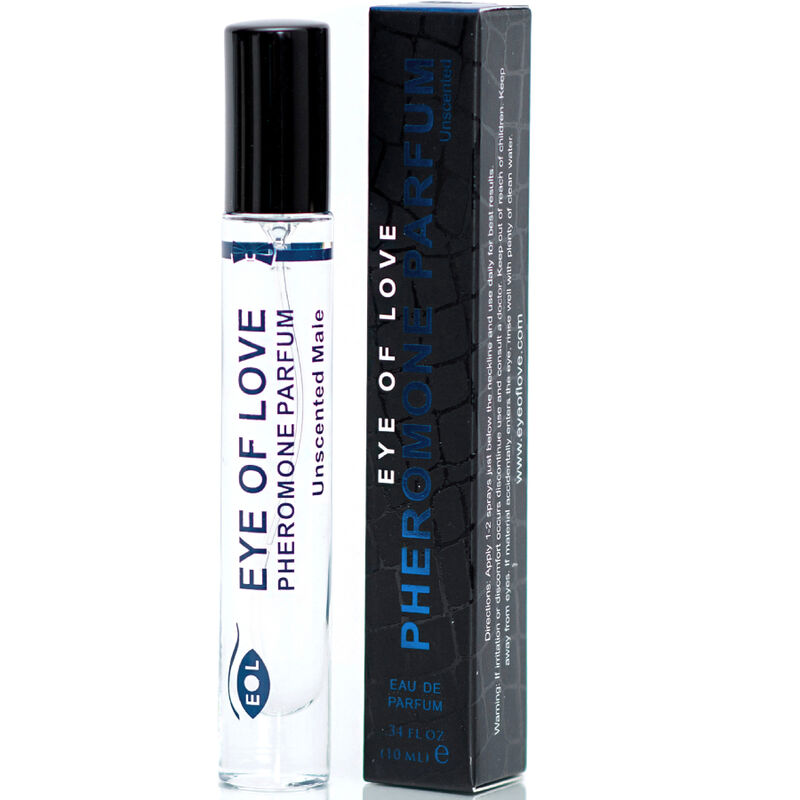 Imagen que nos facilita EYE OF LOVE de su producto erótico EYE OF LOVE - EOL PERFUME FEROMONAS 10 ML - UNSCENTED PARA ÉL para nuestra categoría "DROGUERÍA |Perfumes".