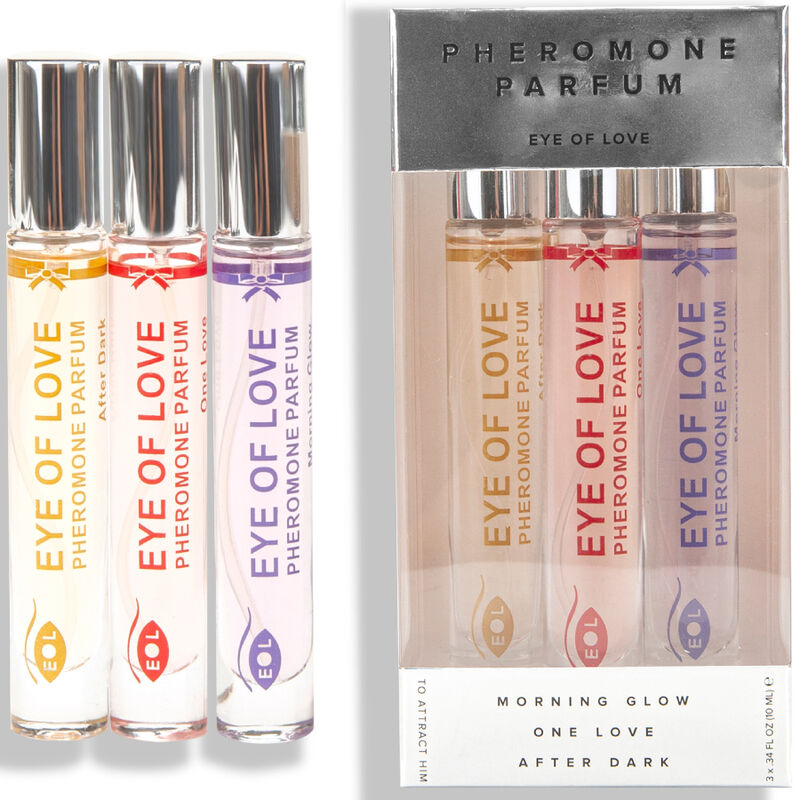 Imagen que nos facilita EYE OF LOVE de su producto erótico EYE OF LOVE - EOL PHR PERFUME 10 ML SET/3 - MORNING GLOW