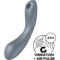 Imagen que nos facilita SATISFYER AIR PULSE de su producto erótico SATISFYER - CURVE TRINITY 1 AIR PULSE VIBRATION GRIS para nuestra categoría "JUGUETES BIENESTAR |Juguetes para Mujeres|Estimuladores|Succionadores sin vibración".