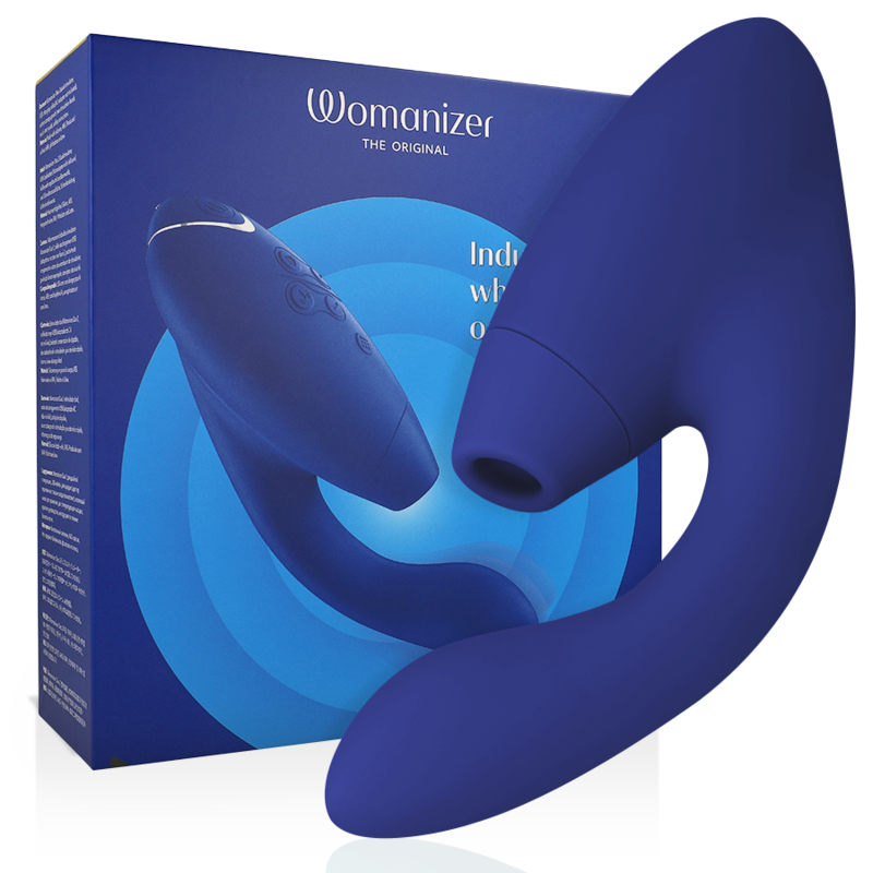 Imagen que nos facilita WOMANIZER de su producto erótico WOMANIZER - DUO 2 ESTIMULADOR AZUL para nuestra categoría "JUGUETES BIENESTAR |Juguetes para Mujeres|Estimuladores|Succionadores con vibración".