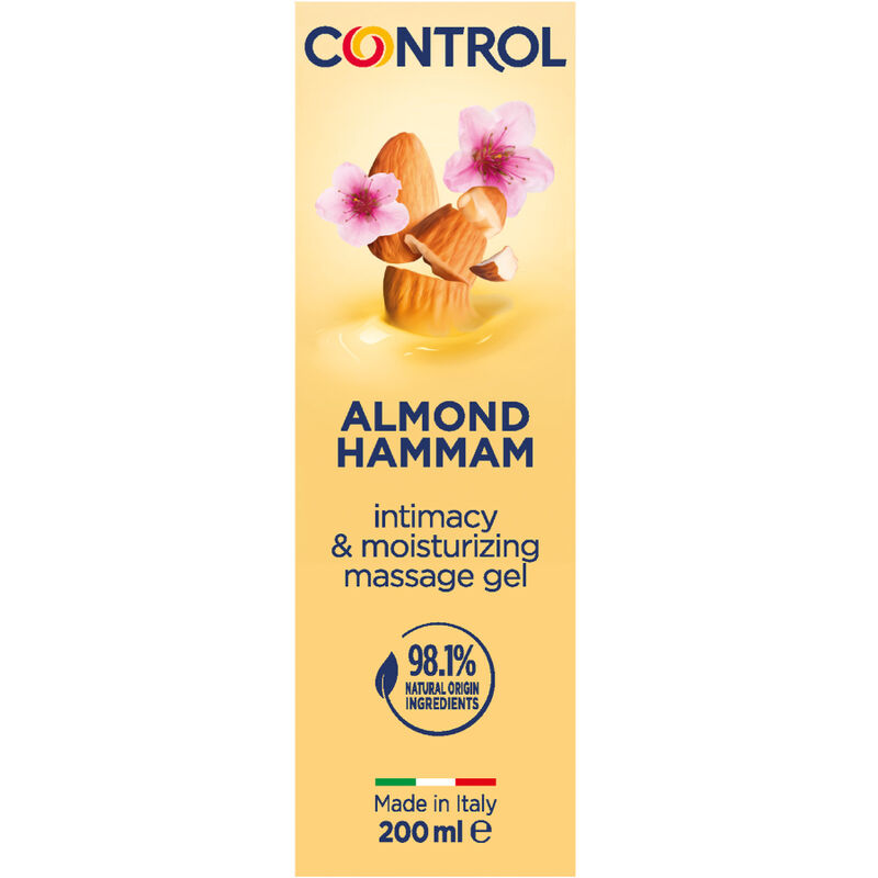 Imagen que nos facilita CONTROL LUBES de su producto erótico CONTROL - MASAJE GEL 3 EN 1 LECHE DE ALMENDRA 200 ML para nuestra categoría "DROGUERÍA |Lubricantes|Con deliciosos Sabores".