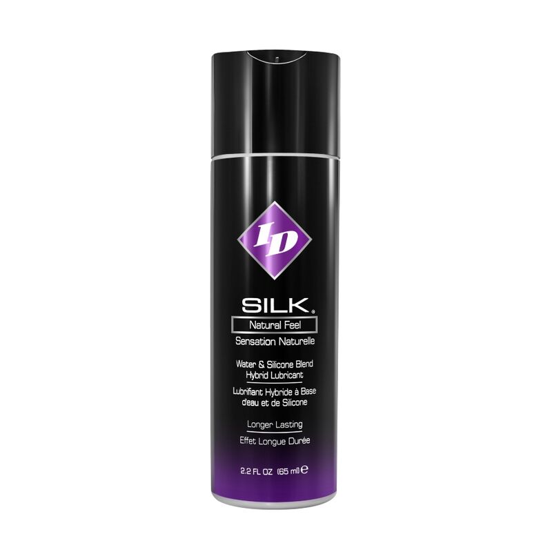 Imagen que nos facilita ID SILK de su producto erótico ID SILK - NATURAL FEEL WATER/SILICONE 65 ML para nuestra categoría "DROGUERÍA |Lubricantes|Base Silicona".