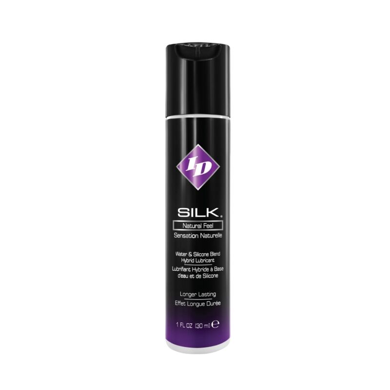 Imagen que nos facilita ID SILK de su producto erótico ID SILK - NATURAL FEEL SILICONE/WATER 30ML para nuestra categoría "DROGUERÍA |Lubricantes|Base Silicona".