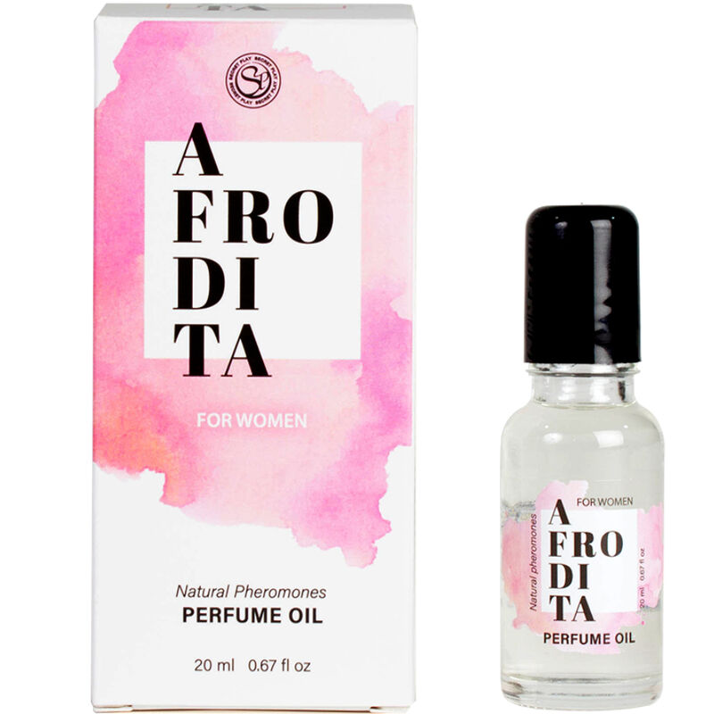 Imagen que nos facilita SECRETPLAY COSMETIC de su producto erótico SECRETPLAY - AFRODITA PERFUME EN ACEITE FEROMONAS MUJER 20 ML para nuestra categoría "DROGUERÍA |Perfumes".