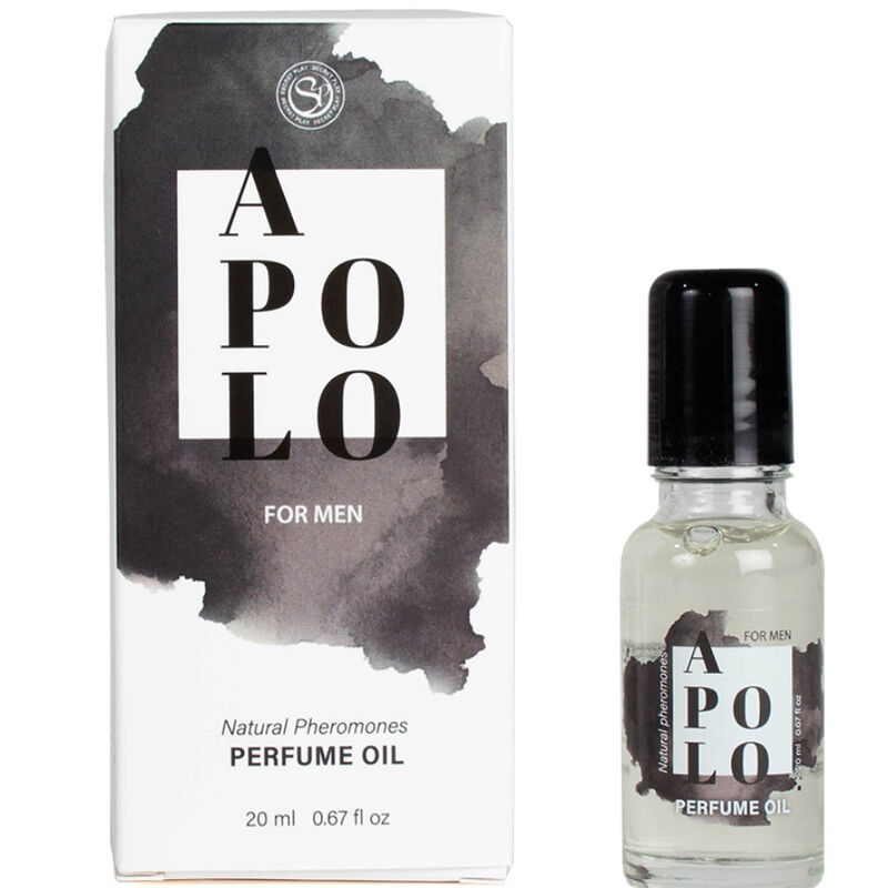 Imagen que nos facilita SECRETPLAY COSMETIC de su producto erótico SECRETPLAY - APOLO PERFUME EN ACEITE FEROMONAS HOMBRE 20 ML para nuestra categoría "DROGUERÍA |Perfumes".