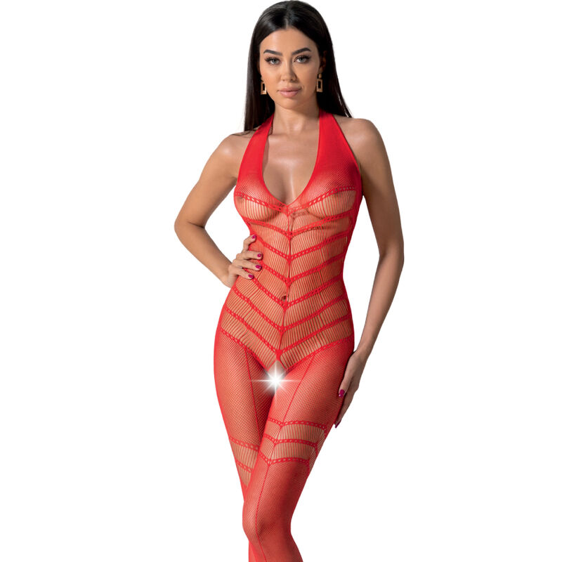 Imagen que nos facilita PASSION WOMAN BODYSTOCKINGS de su producto erótico PASSION - BS100 BODYSTOCKING ROJO TALLA UNICA para nuestra categoría "MODA & LENCERÍA|Lencería Mujer|Lencería Picante|Bodystocking".