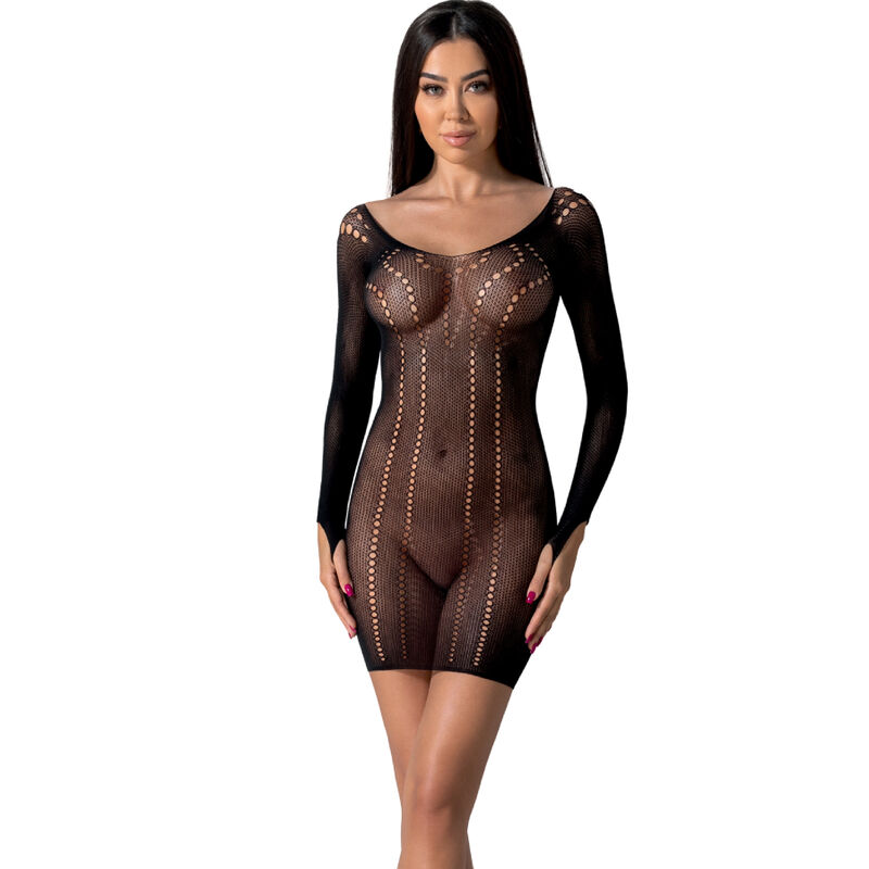 Imagen que nos facilita PASSION WOMAN BODYSTOCKINGS de su producto erótico PASSION - BS101 BODYSTOCKING NEGRO TALLA UNICA para nuestra categoría "MODA & LENCERÍA|Lencería Mujer|Lencería Picante|Bodystocking".