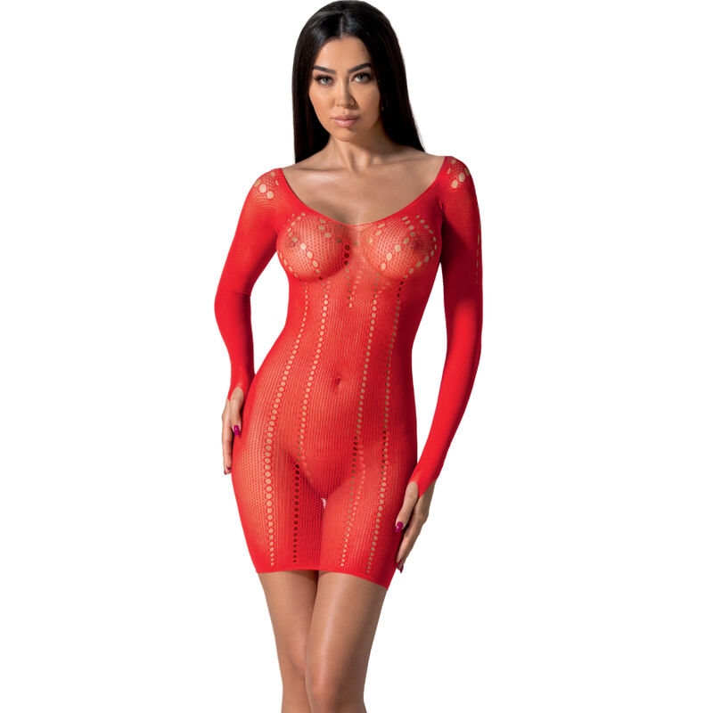 Imagen que nos facilita PASSION WOMAN BODYSTOCKINGS de su producto erótico PASSION - BS101 BODYSTOCKING ROJO TALLA UNICA para nuestra categoría "MODA & LENCERÍA|Lencería Mujer|Lencería Picante|Bodystocking".