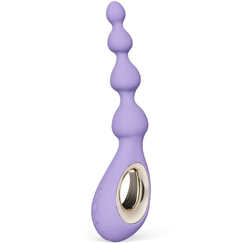 Imagen que nos facilita LELO de su producto erótico LELO - SORAYA BEADS MASAJEADOR ANAL VIOLETA para nuestra categoría "JUGUETES BIENESTAR |Juguetes para Mujeres|Estimuladores|Masajeadores".