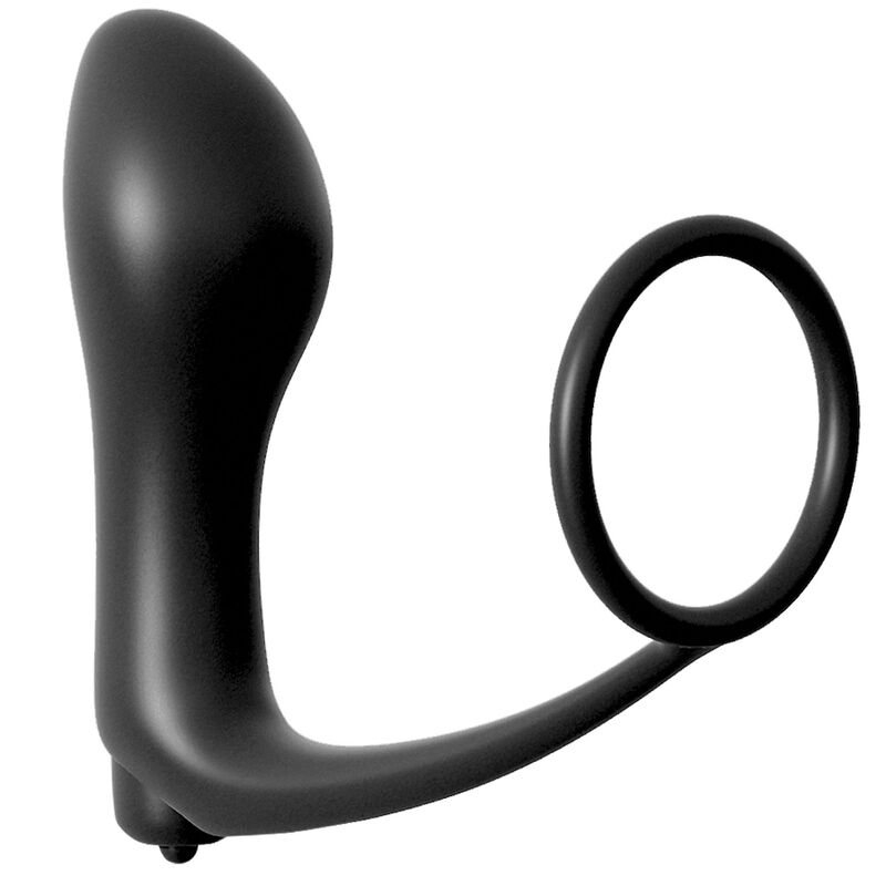 Imagen que nos facilita ANAL FANTASY ELITE COLLECTION de su producto erótico ANAL FANTASY ELITE COLLECTION - PLUG VIBRADOR ASS-GASM COCKRING para nuestra categoría "JUGUETES BIENESTAR |Juguetes para Hombres|Masturbadores varios".