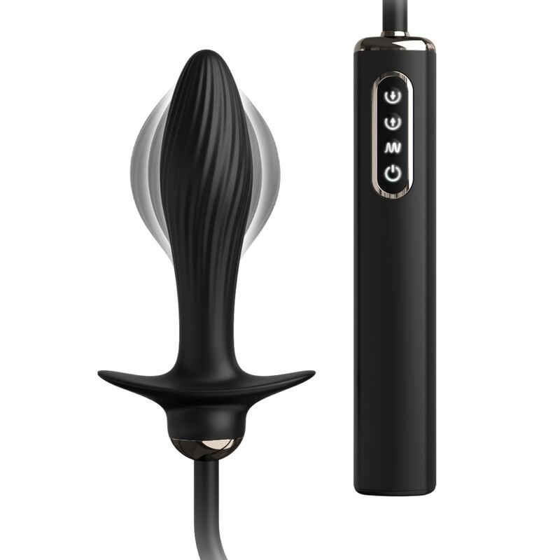 Imagen que nos facilita ANAL FANTASY ELITE COLLECTION de su producto erótico ANAL FANTASY ELITE COLLECTION - PLUG INFLABLE & VIBRADOR AUTO-THROB para nuestra categoría "JUGUETES BIENESTAR |Anal|Vibradores Anales".