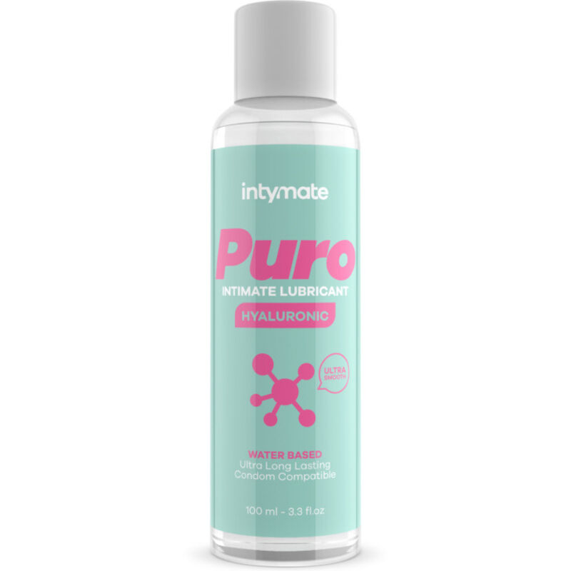 Imagen que nos facilita INTIMATELINE INTYMATE de su producto erótico INTIMATELINE INTYMATE - PURO HIALURONICO LUBRICANTE BASE AGUA 100 ML para nuestra categoría "DROGUERÍA |Lubricantes|Base Agua".