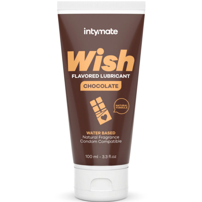 Imagen que nos facilita INTIMATELINE INTYMATE de su producto erótico INTIMATELINE INTYMATE - WISH CHOCOLATE LUBRICANTE AROMATIZADO 100 ML para nuestra categoría "DROGUERÍA |Lubricantes|Con deliciosos Sabores".