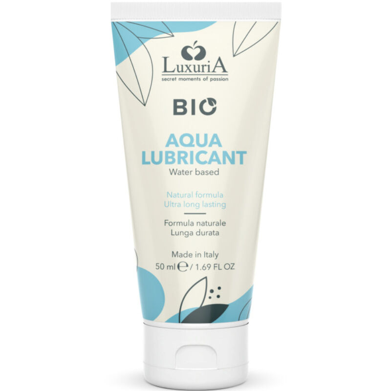 Imagen que nos facilita INTIMATELINE LUXURIA de su producto erótico INTIMATELINE - LUXURIA BIO LUBRICANTE BASE AGUA 50 ML para nuestra categoría "DROGUERÍA |Lubricantes|Base Agua".