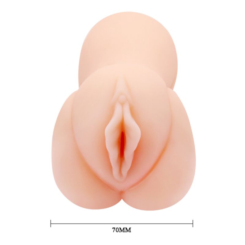 Imagen que nos facilita CRAZY BULL de su producto erótico CRAZY BULL - BELLA MASTUBADOR EN FORMA DE VAGINA para nuestra categoría "JUGUETES BIENESTAR |Juguetes para Hombres|Vaginas sin vibración".