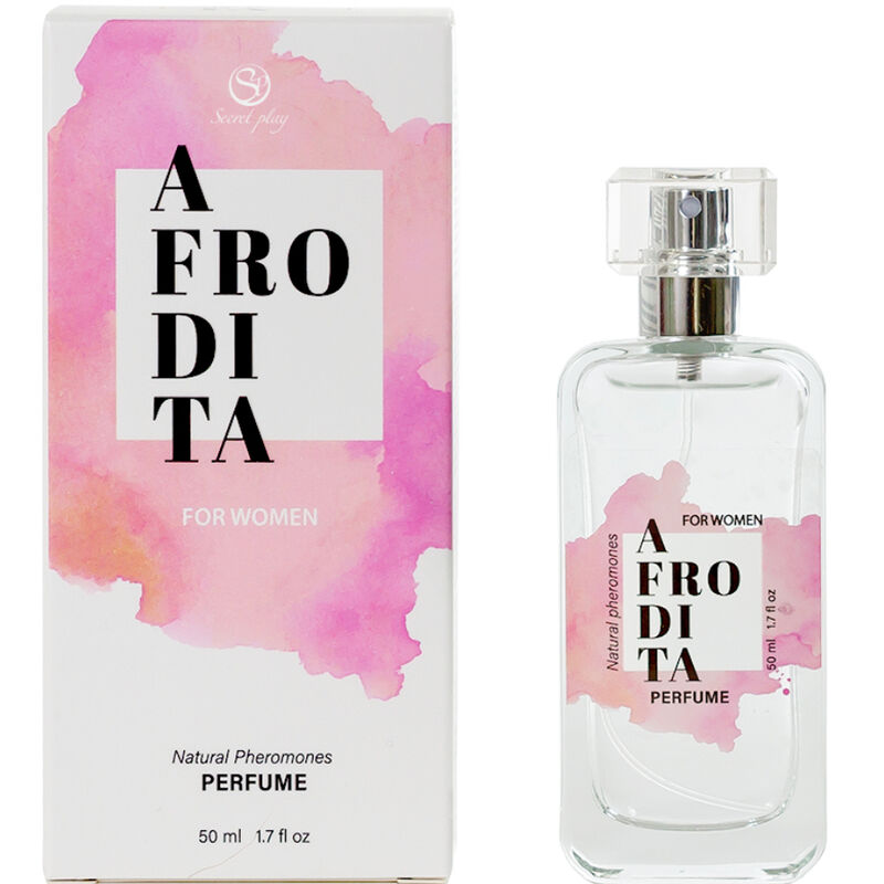 Imagen que nos facilita SECRETPLAY COSMETIC de su producto erótico SECRETPLAY - AFRODITA PERFUME FEROMONAS MUJER SPRAY 50 ML para nuestra categoría "DROGUERÍA |Perfumes".