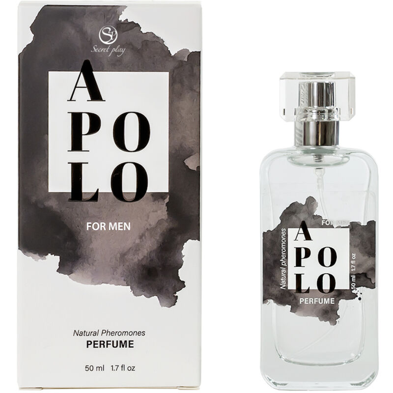 Imagen que nos facilita SECRETPLAY COSMETIC de su producto erótico SECRETPLAY - APOLO PERFUME FEROMONAS HOMBRE SPRAY 50 ML para nuestra categoría "DROGUERÍA |Perfumes".