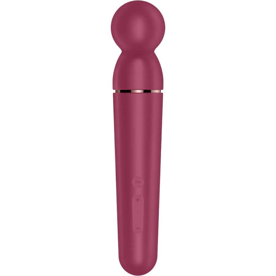 Imagen que nos facilita SATISFYER WAND de su producto erótico SATISFYER - PLANET WAND-ER MASAJEADOR VIBRADOR BERRY para nuestra categoría "JUGUETES BIENESTAR |Vibradores|Vibrador WAND".