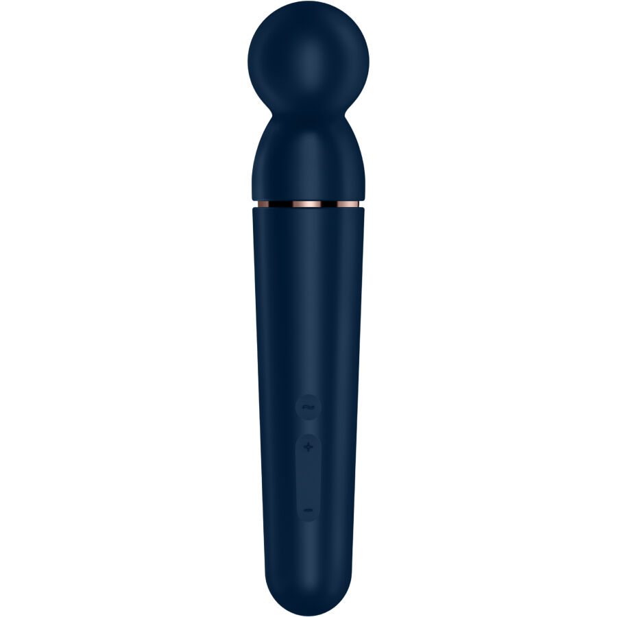 Imagen que nos facilita SATISFYER WAND de su producto erótico SATISFYER - PLANET WAND-ER MASAJEADOR VIBRADOR AZUL para nuestra categoría "JUGUETES BIENESTAR |Vibradores|Vibrador WAND".