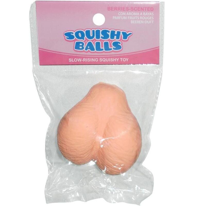 Imagen que nos facilita KHEPER GAMES de su producto erótico KHEPER GAMES - SQUISHY BALLS NATURAL para nuestra categoría "ARTÍCULOS VARIOS|Articulos divertidos|Juegos Despedidas".