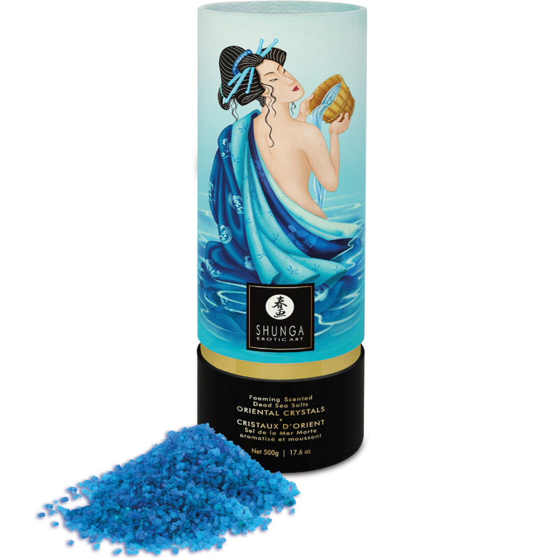 Imagen que nos facilita SHUNGA BATH EXPERIENCE de su producto erótico SHUNGA - SALES DE BAÑO OCEANO DE TENTACIONES para nuestra categoría "DROGUERÍA |Para el baño".