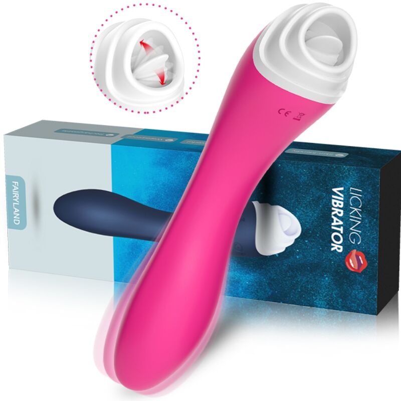 Imagen que nos facilita ARMONY STIMULATORS de su producto erótico ARMONY - FAIRYLAND ESTIMULADOR CON LENGUA CLITORIS & VIBRADOR FUCISA para nuestra categoría "JUGUETES BIENESTAR |Juguetes para Mujeres|Estimuladores|Succionadores con vibración".