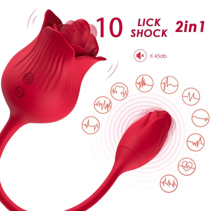 Imagen que nos facilita ARMONY STIMULATORS de su producto erótico ARMONY - ROSA VIBRADOR ESTIMULADOR CLÍTORIS CON COLA 10 MODOS ROJO para nuestra categoría "JUGUETES BIENESTAR |Juguetes para Mujeres|Estimuladores|Succionadores con vibración".