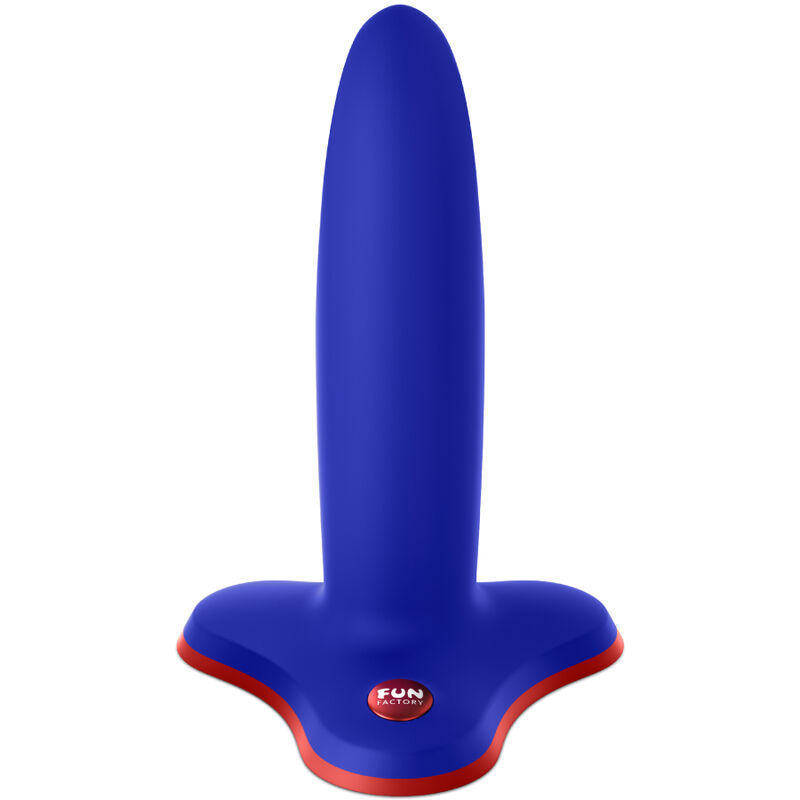 Imagen que nos facilita FUN FACTORY de su producto erótico FUN FACTORY - LIMBA CONSOLADOR FLEXIBLE AZUL TALLA S para nuestra categoría "JUGUETES BIENESTAR |Vibradores|Vibradores Clasicos anales o vaginales".