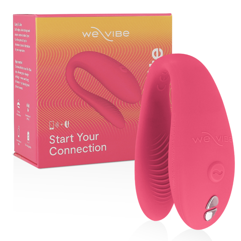 Imagen que nos facilita WE-VIBE de su producto erótico WE-VIBE - SYNC LITE ESTIMULADOR CLITORIS ROSA para nuestra categoría "JUGUETES BIENESTAR |Juguetes para Mujeres|Estimuladores|Para Clítoris".