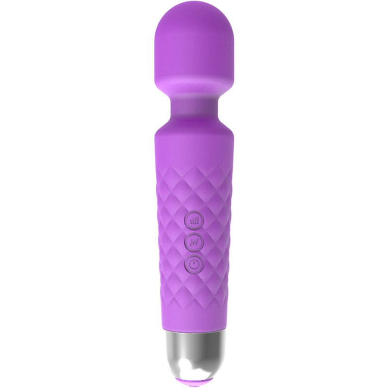 Imagen que nos facilita ARMONY MASSAGERS de su producto erótico ARMONY - MINI MASAJEADOR & VIBRADOR VIOLETA para nuestra categoría "JUGUETES BIENESTAR |Vibradores|Vibrador WAND".