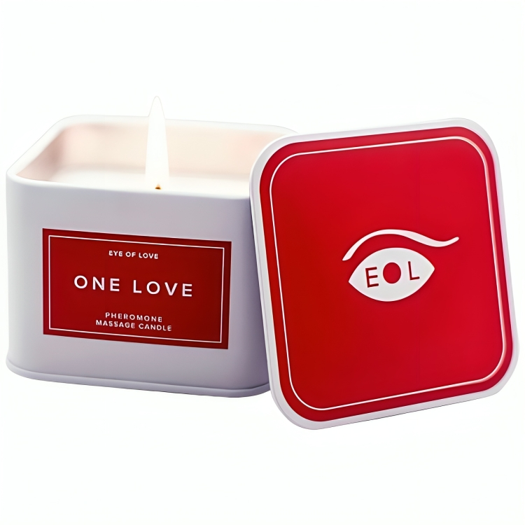 Imagen que nos facilita EYE OF LOVE de su producto erótico EYE OF LOVE - ONE LOVE VELA MASAJE PARA MUJER 150 ML para nuestra categoría "DROGUERÍA |Para Masajes|Velas de Masaje".