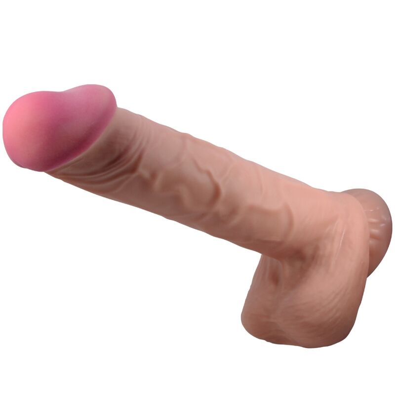 Imagen que nos facilita PRETTY LOVE HIGH GRADE de su producto erótico PRETTY LOVE - SLIDING SKIN SERIES DILDO REALÍSTICO CON VENTOSA PIEL DESLIZANTE MORENO 26 CM para nuestra categoría "JUGUETES BIENESTAR |Dildos sin Vibración".