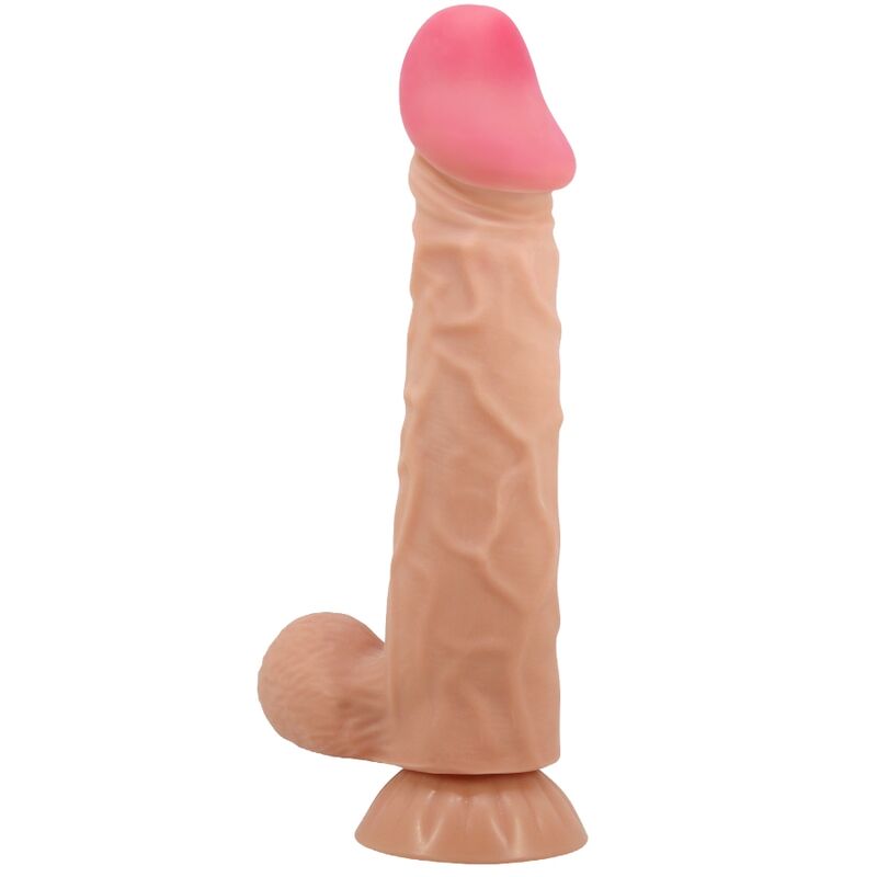 Imagen que nos facilita PRETTY LOVE HIGH GRADE de su producto erótico PRETTY LOVE - SLIDING SKIN SERIES DILDO REALÍSTICO CON VENTOSA PIEL DESLIZANTE 24 CM para nuestra categoría "JUGUETES BIENESTAR |Dildos sin Vibración|Penes realisticos".