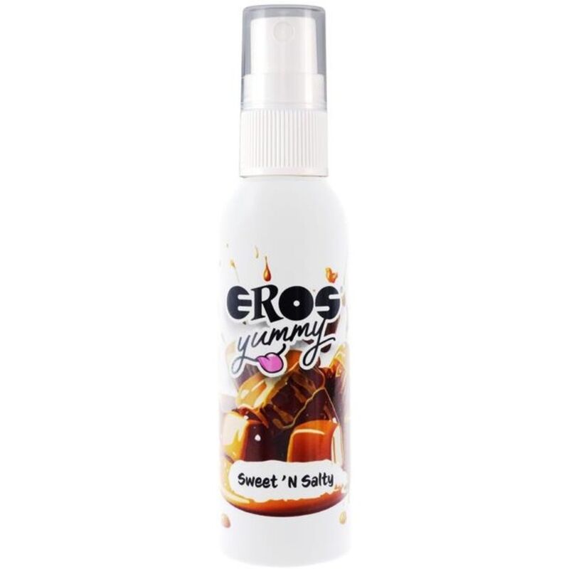 Imagen que nos facilita EROS CLASSIC LINE de su producto erótico EROS - YUMMY SPRAY CORPORAL SWEET AND SALTY 50 ML para nuestra categoría "DROGUERÍA |Para Masajes|Aceites con Sabores".