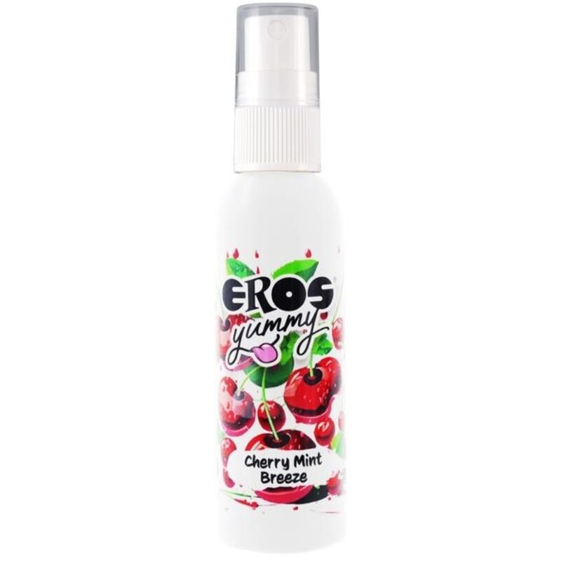 Imagen que nos facilita EROS CLASSIC LINE de su producto erótico EROS - YUMMY SPRAY CORPORAL CHERRY MINT BREEZE 50 ML para nuestra categoría "DROGUERÍA |Para Masajes|Aceites con Sabores".