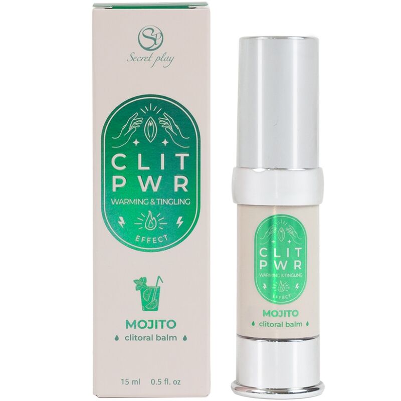 Imagen que nos facilita SECRETPLAY COSMETIC de su producto erótico SECRET PLAY - CLIT PWR BLSAMO DE CLITORIS MOJITO para nuestra categoría "DROGUERÍA |Estimulantes para Ellas|Vibrador Líquido".