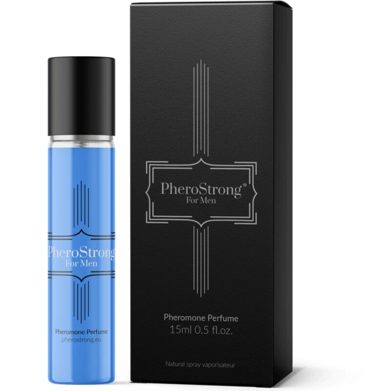 Imagen que nos facilita PHEROSTRONG de su producto erótico PHEROSTRONG - PERFUME CON FEROMONAS PARA HOMBRE 15 ML para nuestra categoría "DROGUERÍA |Perfumes".