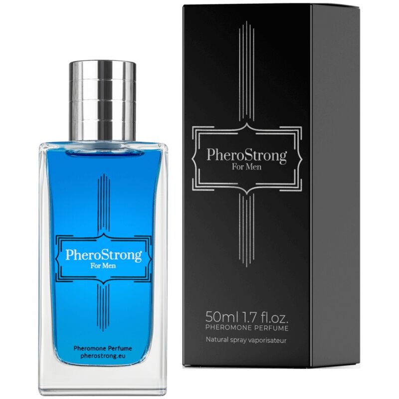 Imagen que nos facilita PHEROSTRONG de su producto erótico PHEROSTRONG - PERFUME CON FEROMONAS PARA HOMBRE 50 ML para nuestra categoría "DROGUERÍA |Perfumes".